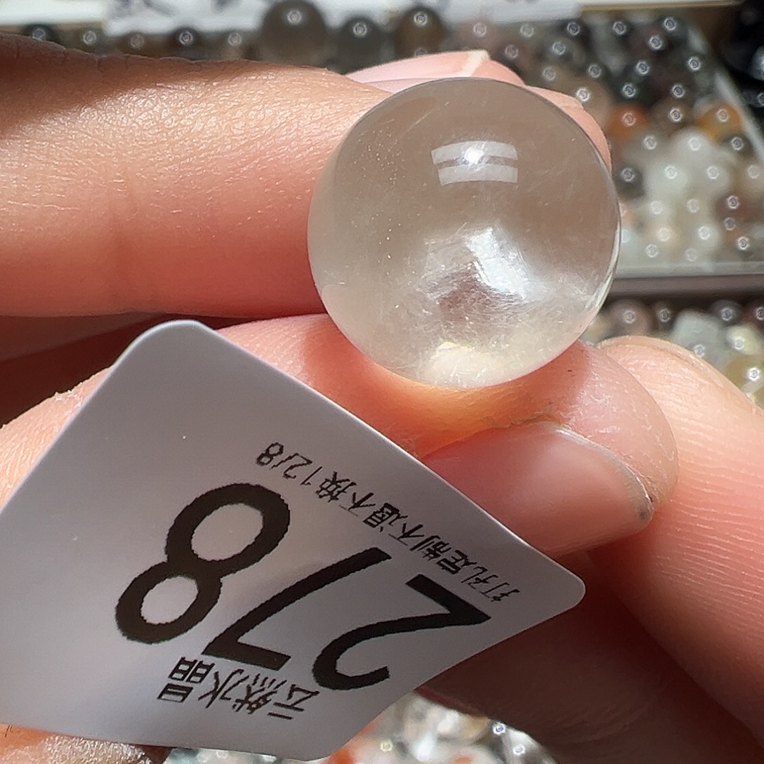 未镶嵌水晶珠宝半成品