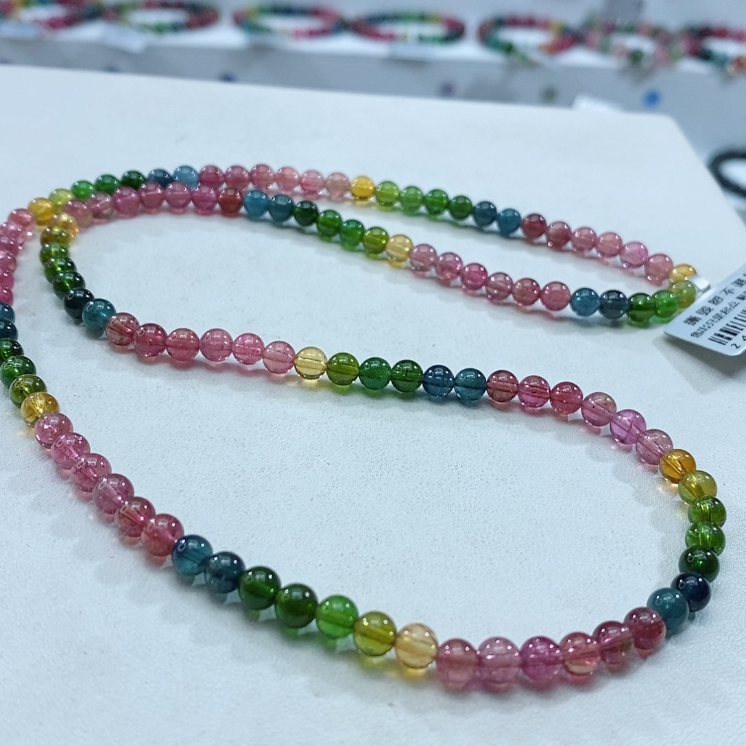 碧玺手链未镶嵌碧玺