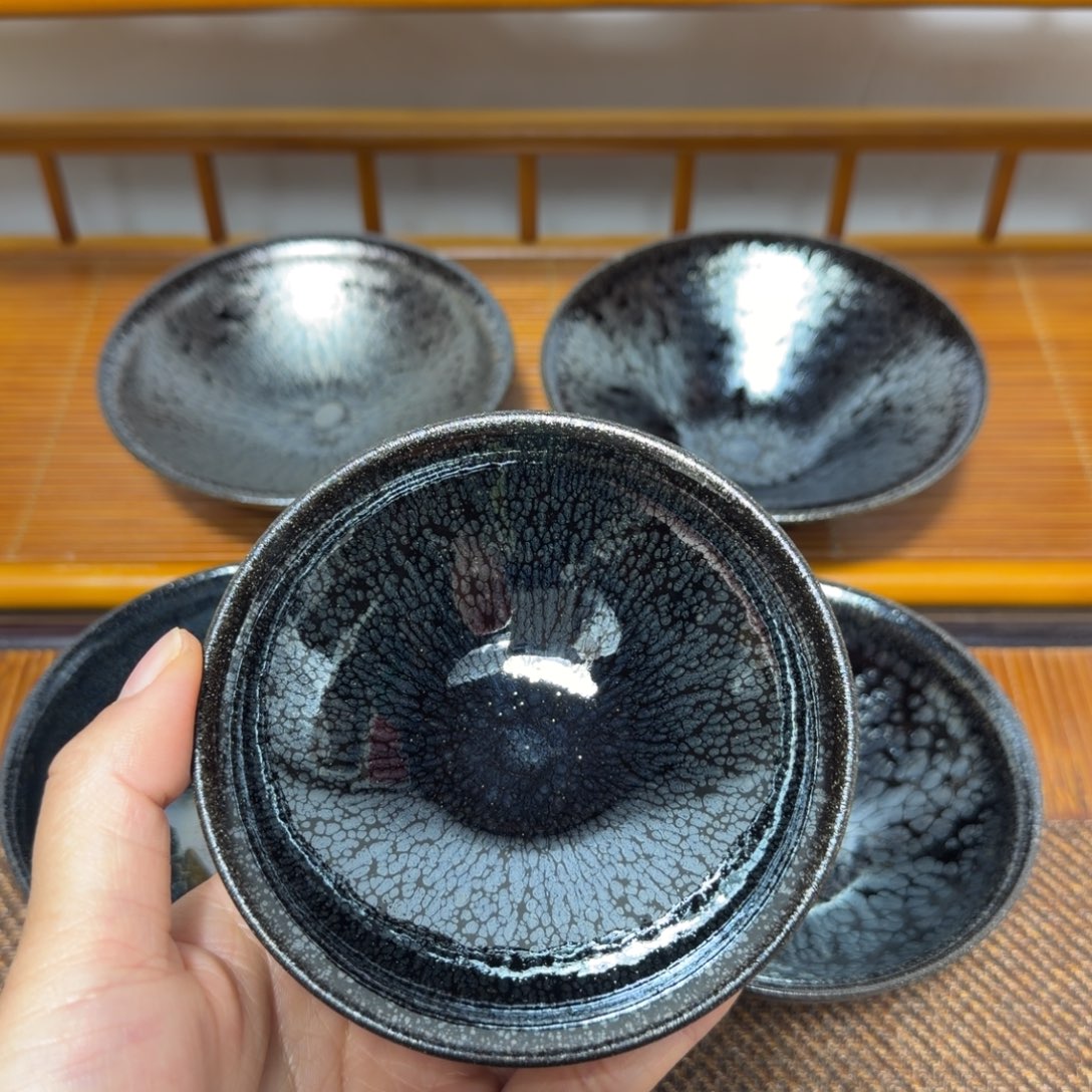 茶盏建盏手工制作主人杯茶杯的