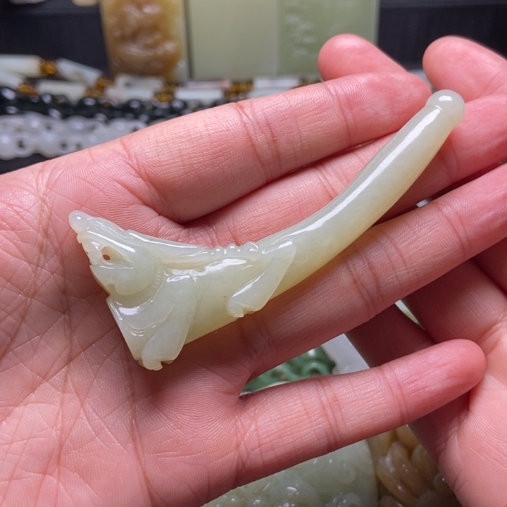 颈饰未镶嵌和田玉顺****神