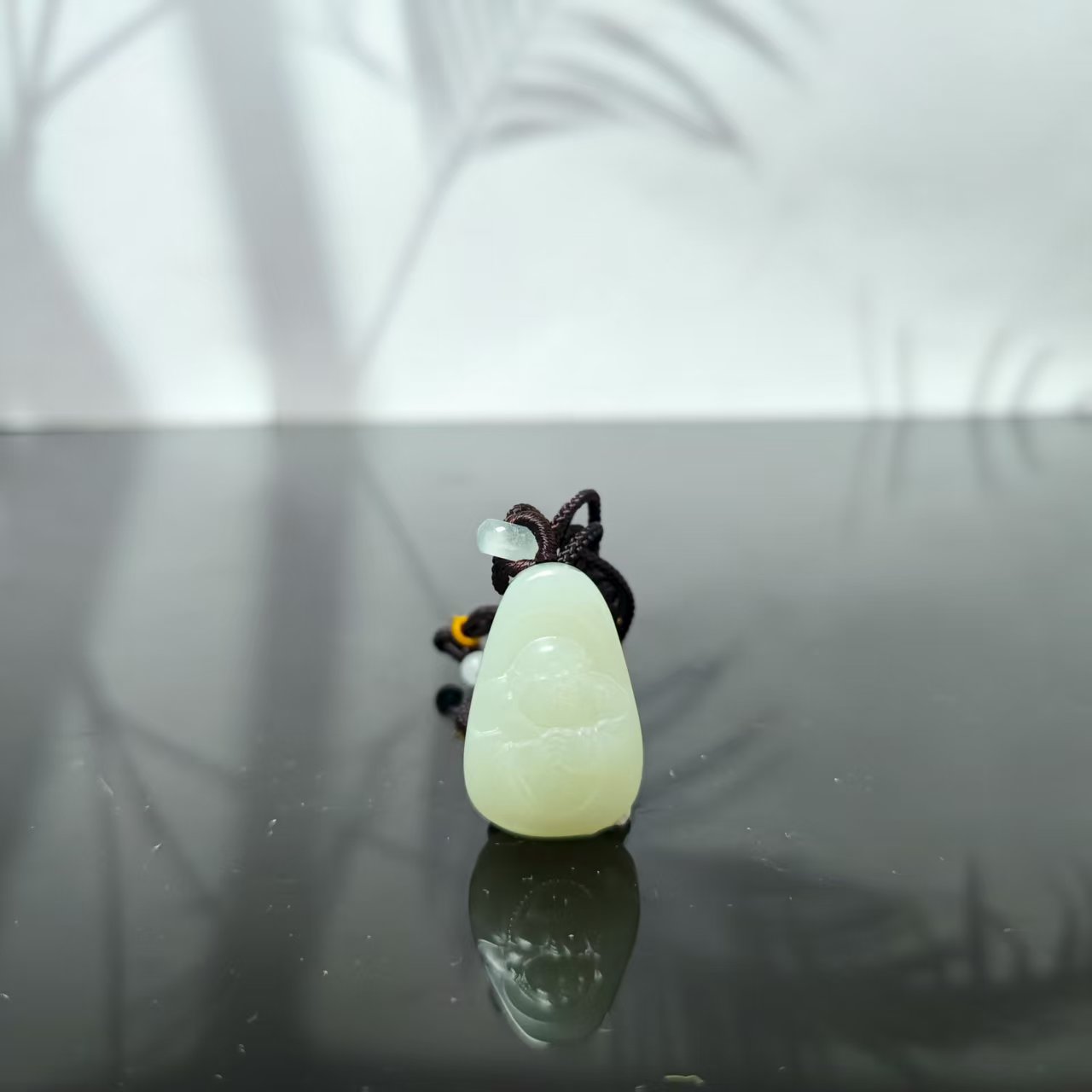 M和田玉佛公吊坠1124