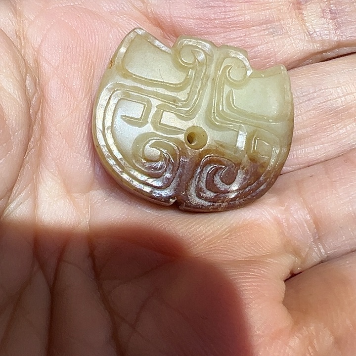 和田玉（糖玉）挂件未镶嵌