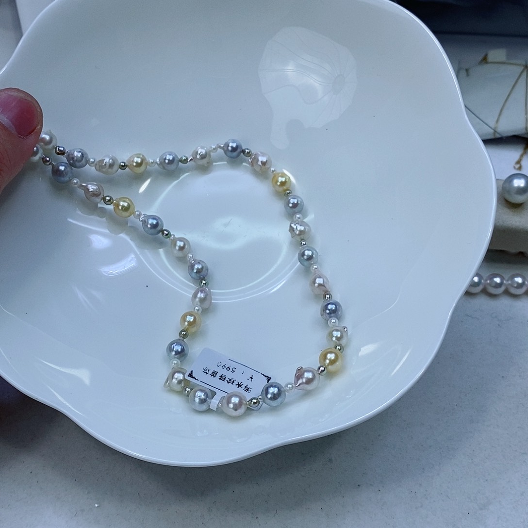 海水珍珠颈饰未镶嵌