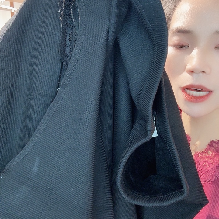 三醋酯纤维219米黑色X L保暖套装12K7