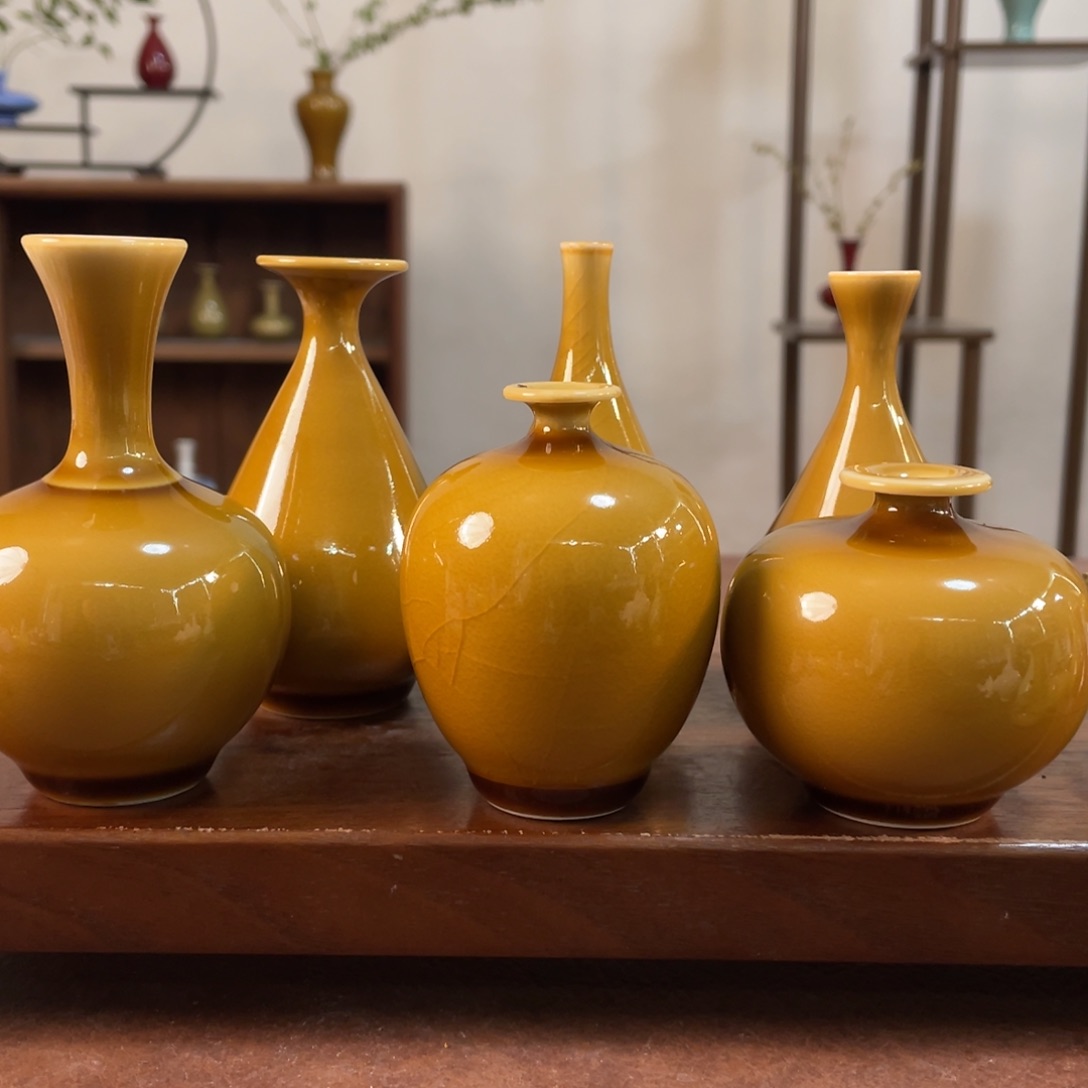 瓶花瓶摆件工艺品