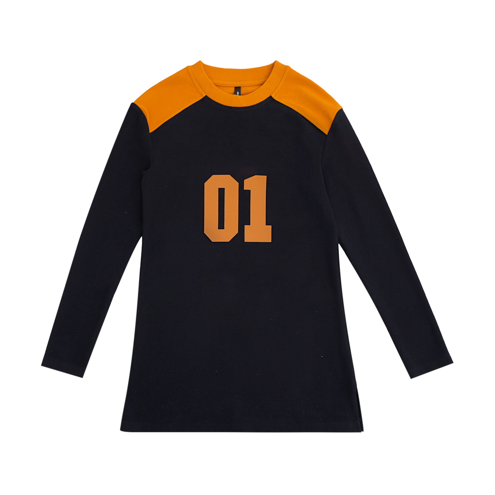 GG潮牌时尚休闲百搭显瘦秋冬简约慵懒风亲肤保暖长袖连衣裙161069