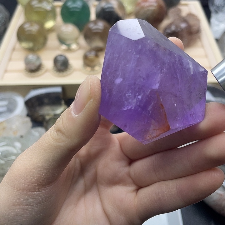 发晶未镶嵌珠宝半成品328水晶