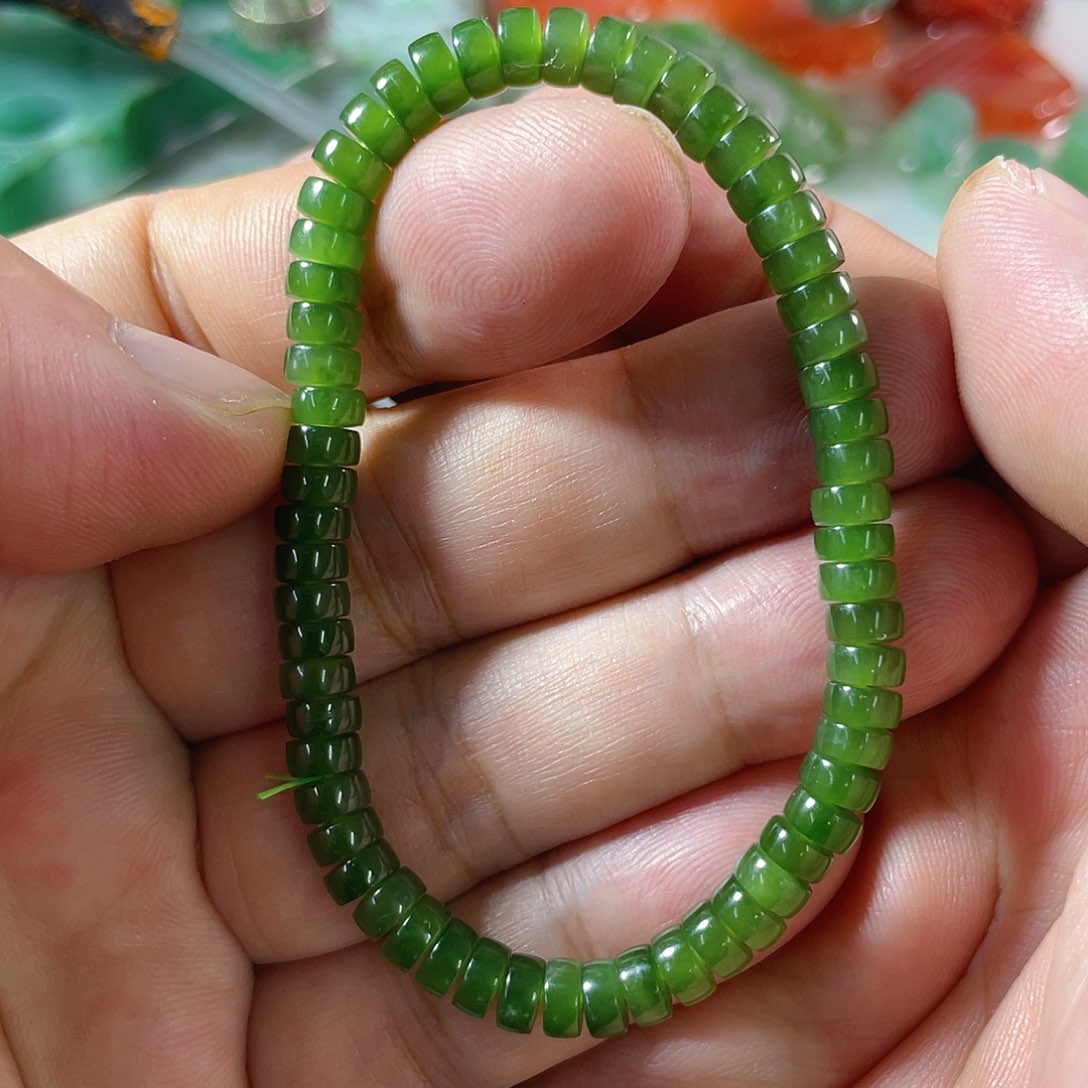 未镶嵌手链和田玉（碧玉）