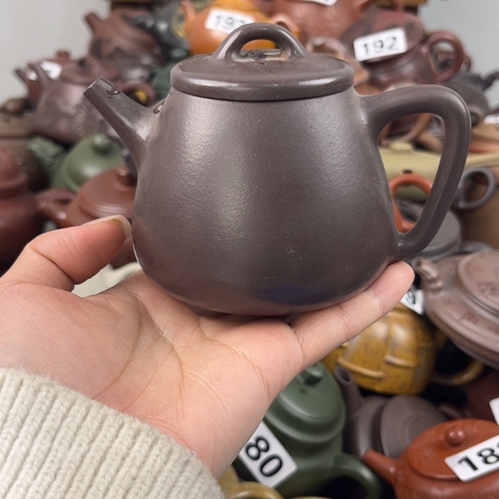 紫砂茶壶盖子微晃