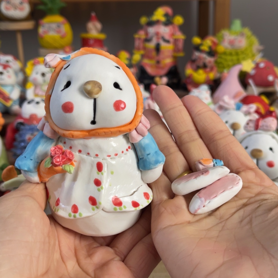 【闪购商品】摆件景德镇陶瓷手作暇