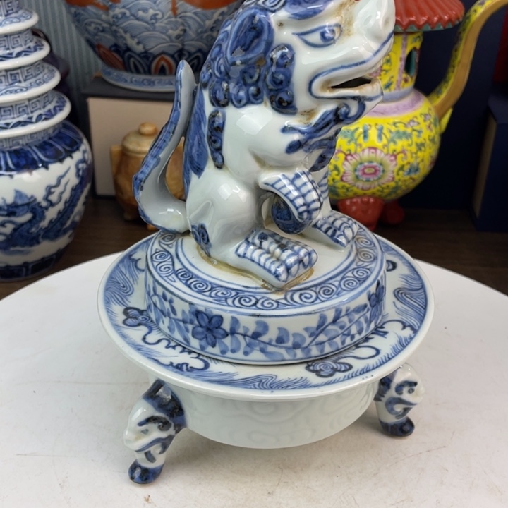 陶瓷青花瓷器一件
