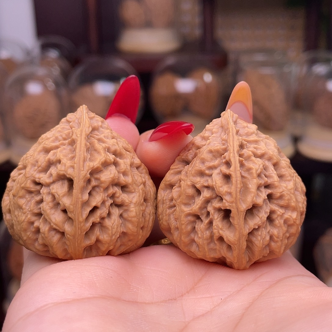 吊坠文玩核桃金三角