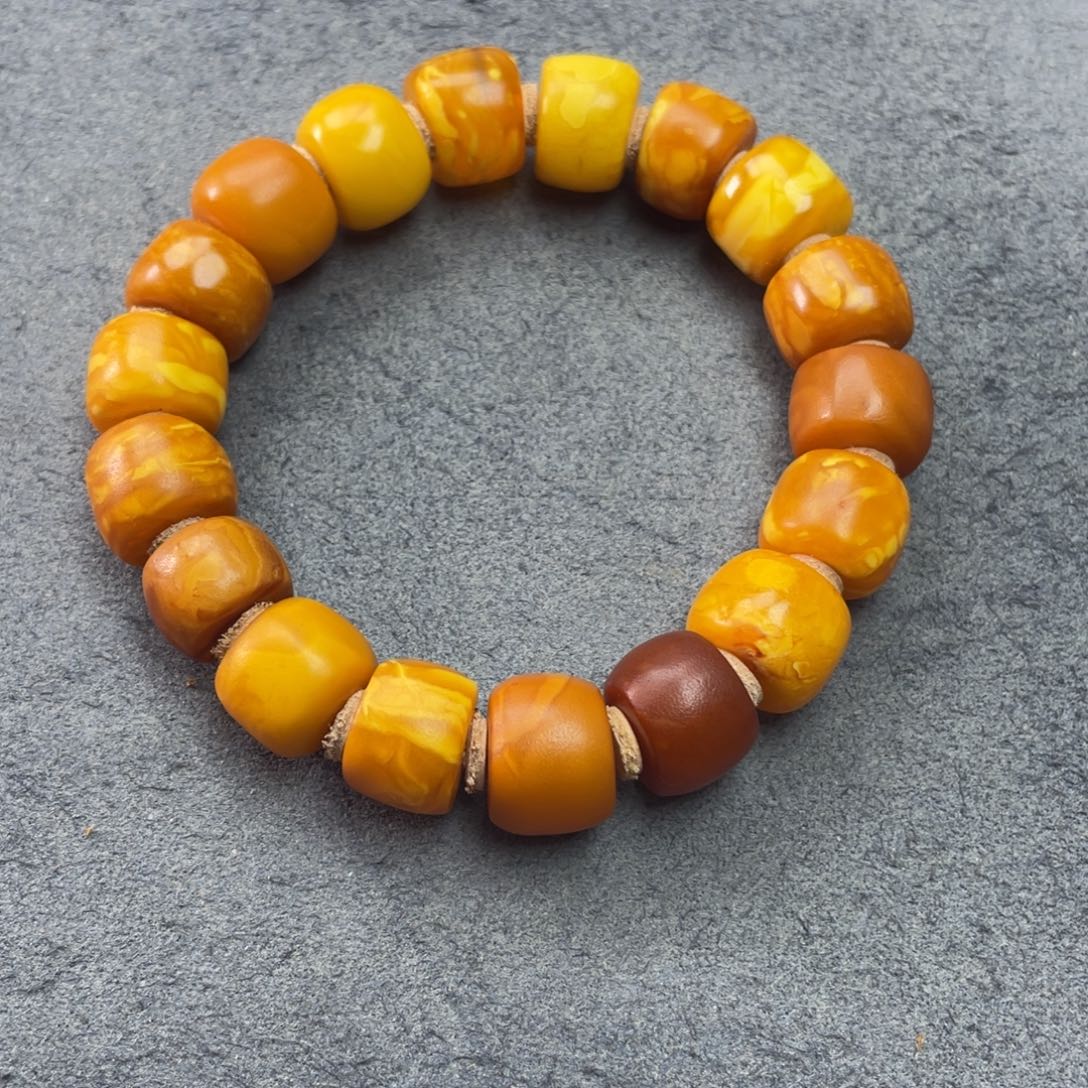 蜜蜡未镶嵌吊坠(不含链)