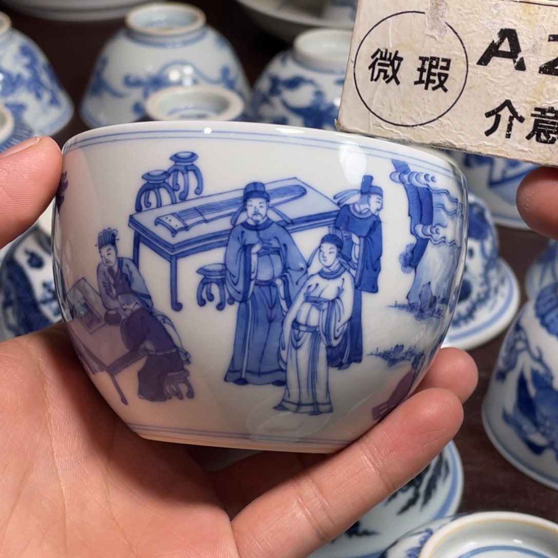 杯景德镇陶瓷现代手工陶瓷茶具