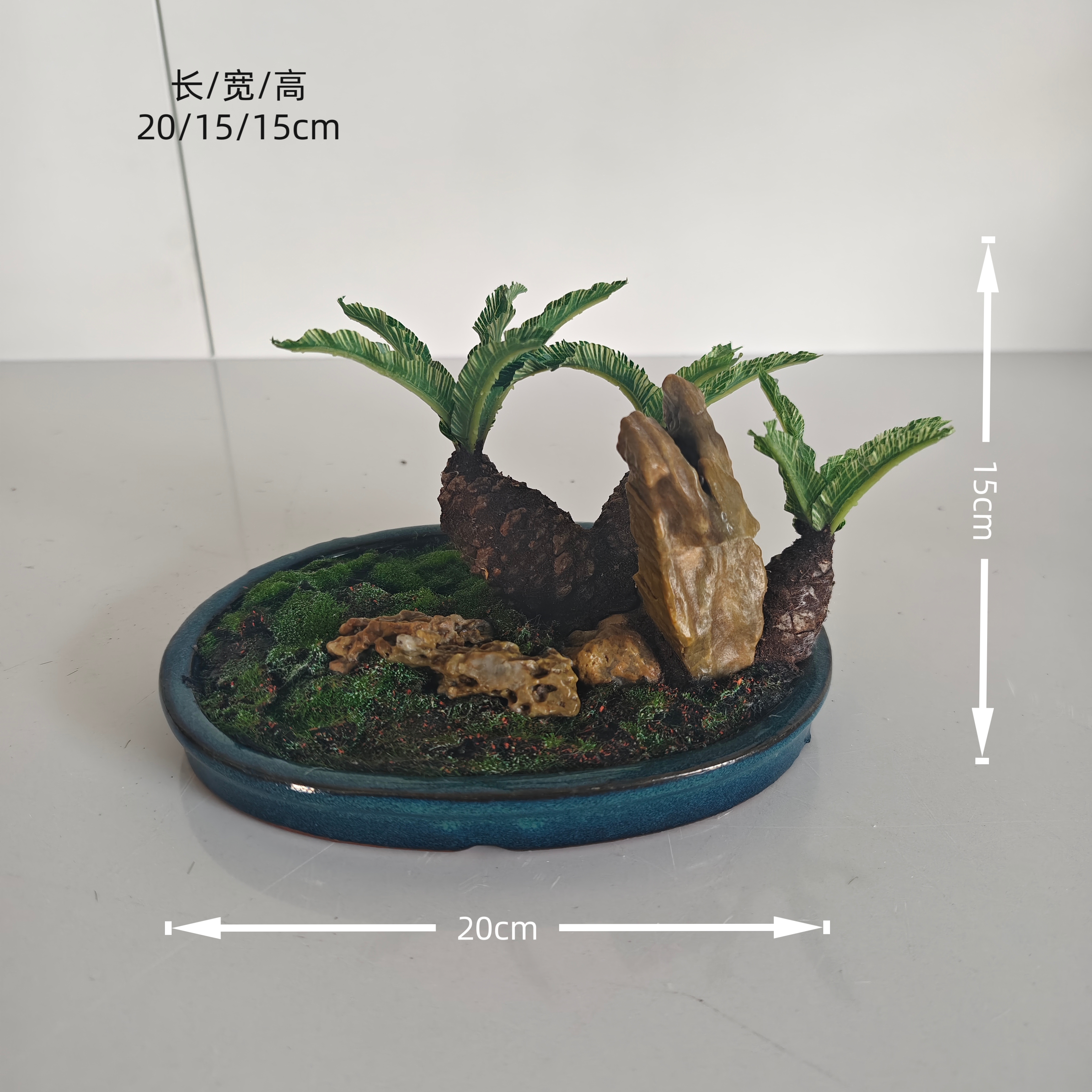 梅山艺术手工盆景 011504