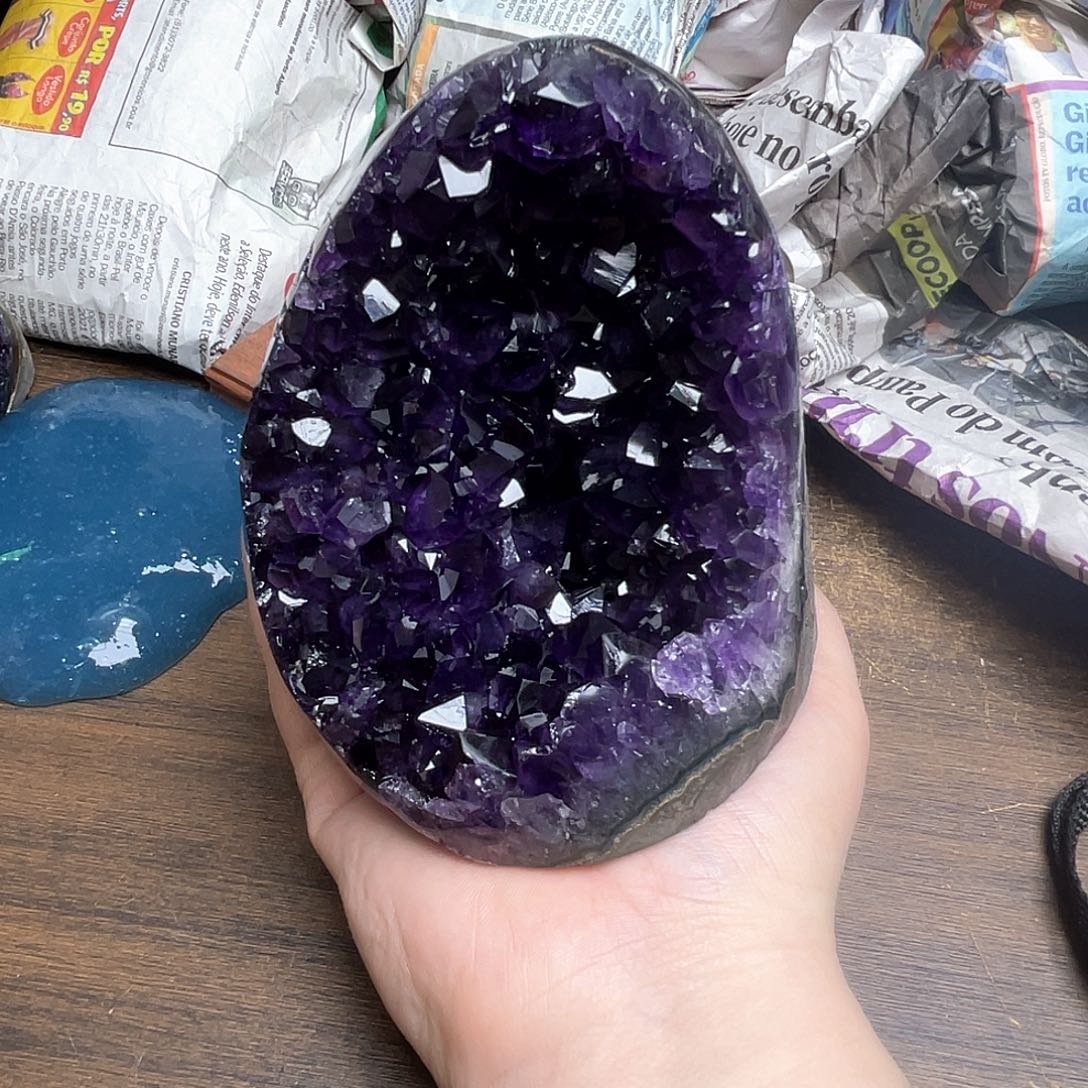 紫晶大型摆件（非配饰）未镶嵌