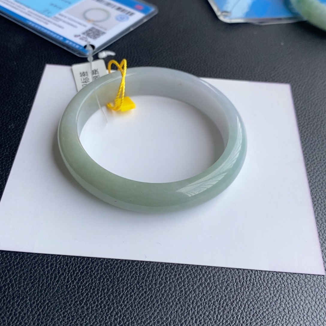 美****翡翠未镶嵌手镯58/59正圈