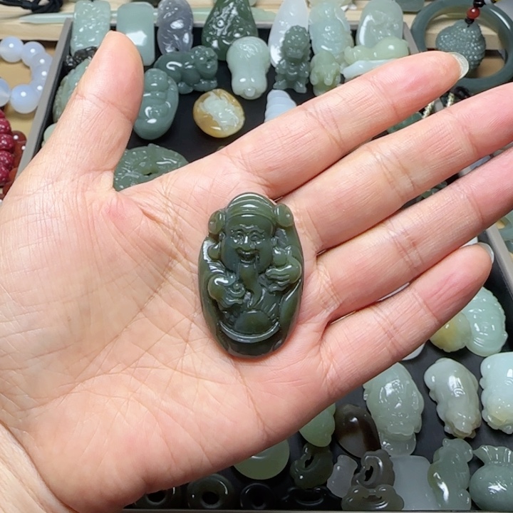 和田玉挂件未镶嵌