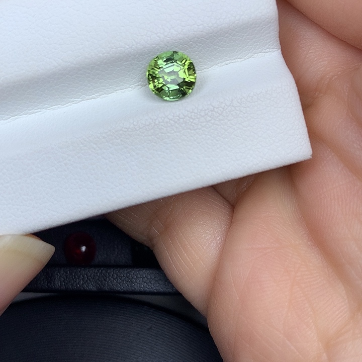 碧玺裸石未镶嵌1.4ct阿富汗绿碧玺