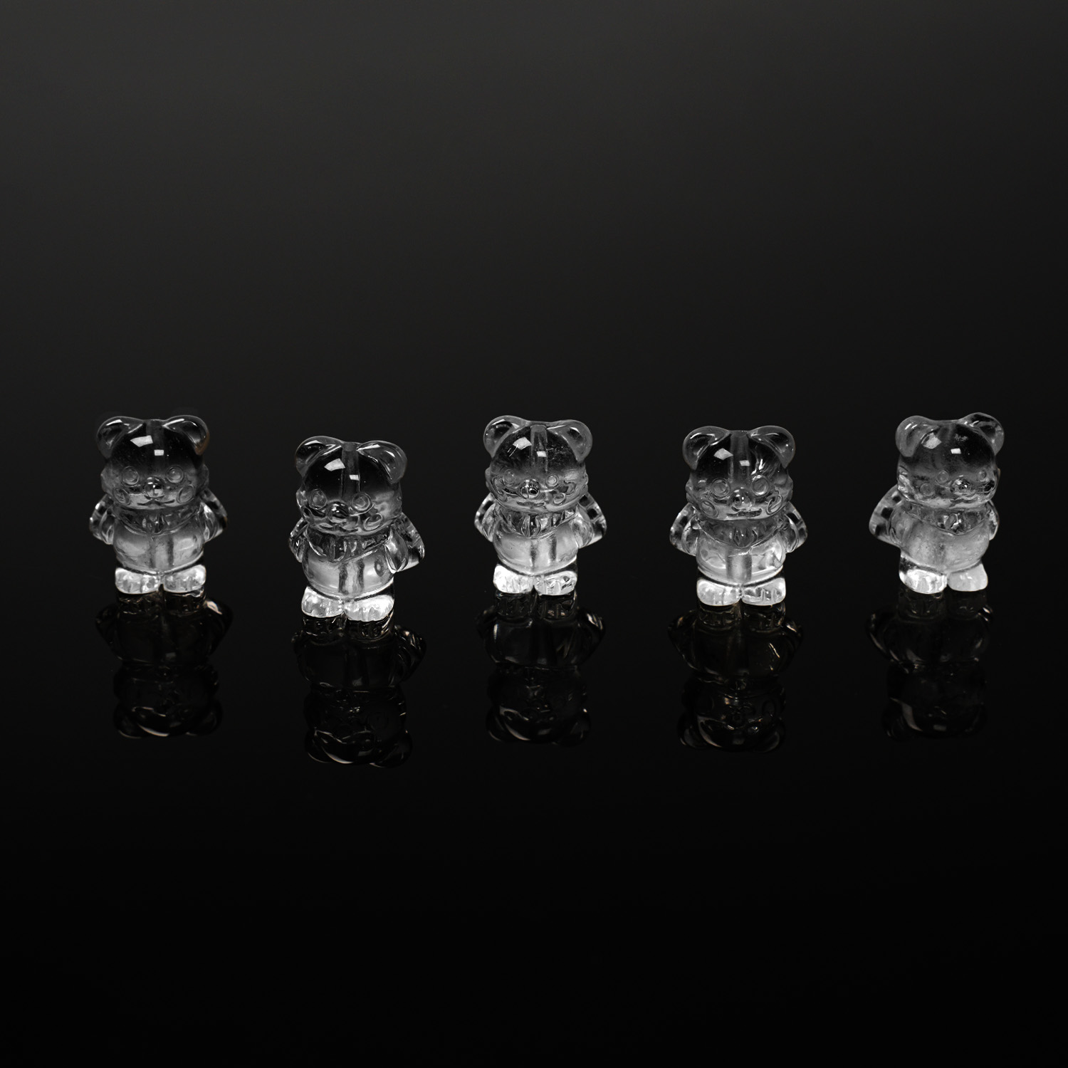 Z845 东海105矿口白水晶小熊 多样性发其一