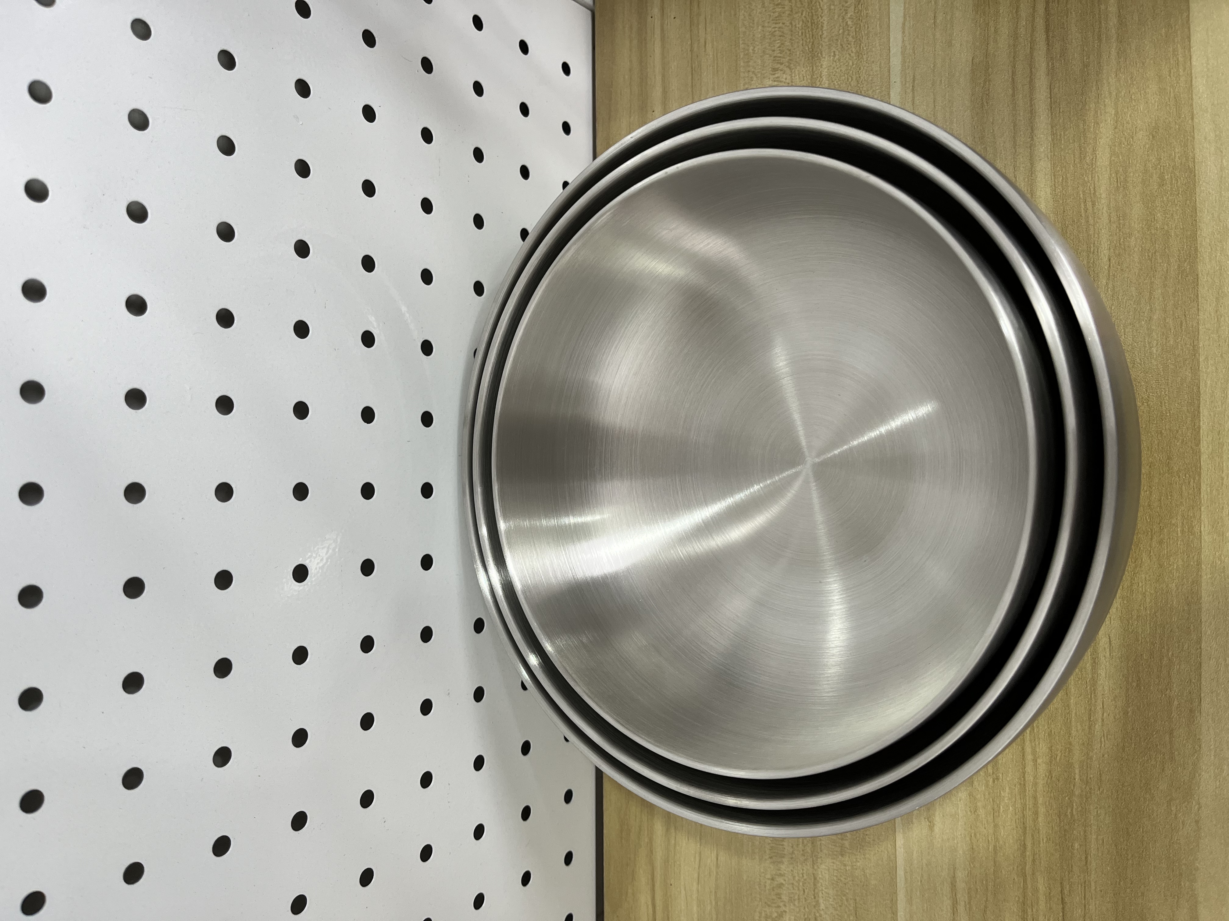 加厚304不锈钢双层大碗（库存尾货默认微瑕内层304）