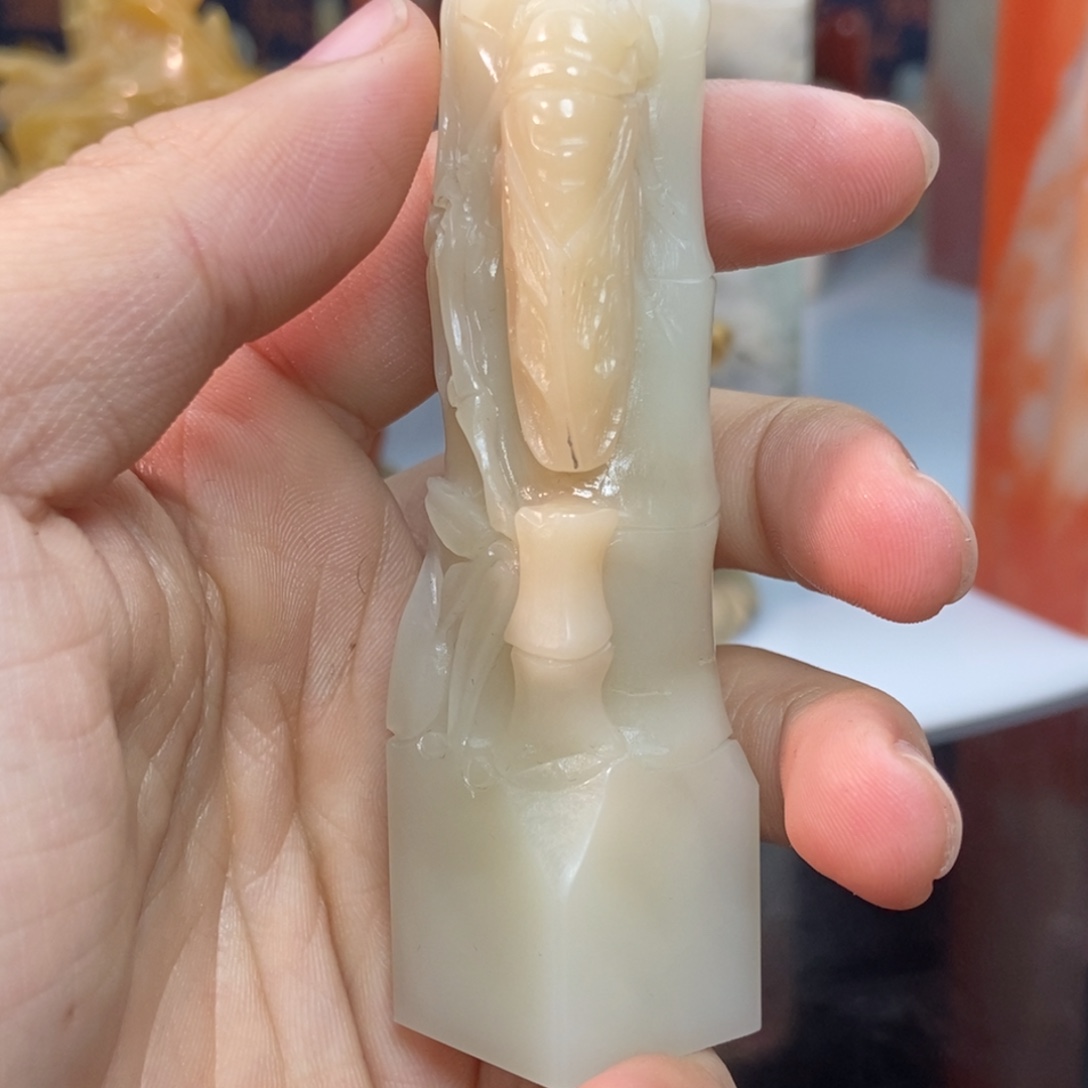 寿山石印石芙蓉石2.2/2.1/8.8
