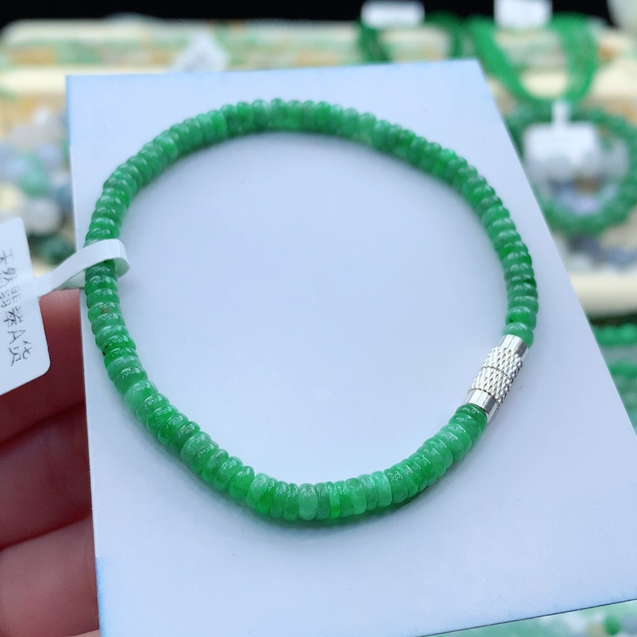 【闪购商品】翡翠颈饰未镶嵌缅甸天然a货翡翠