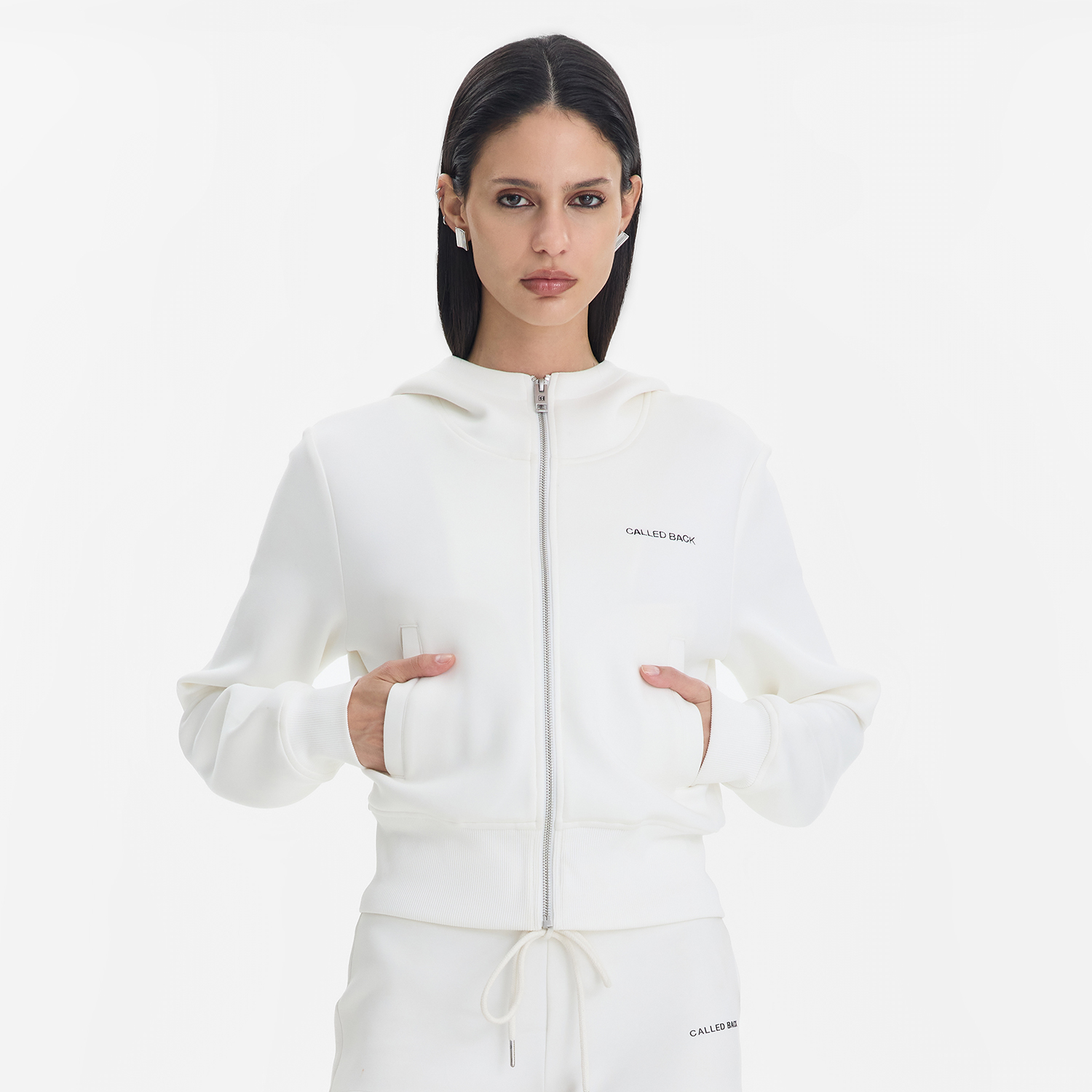 CALLED BACK连帽卫衣外套女秋季新款休闲减龄百搭开衫上衣