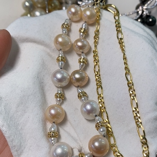 淡水珍珠颈饰未镶嵌10-11