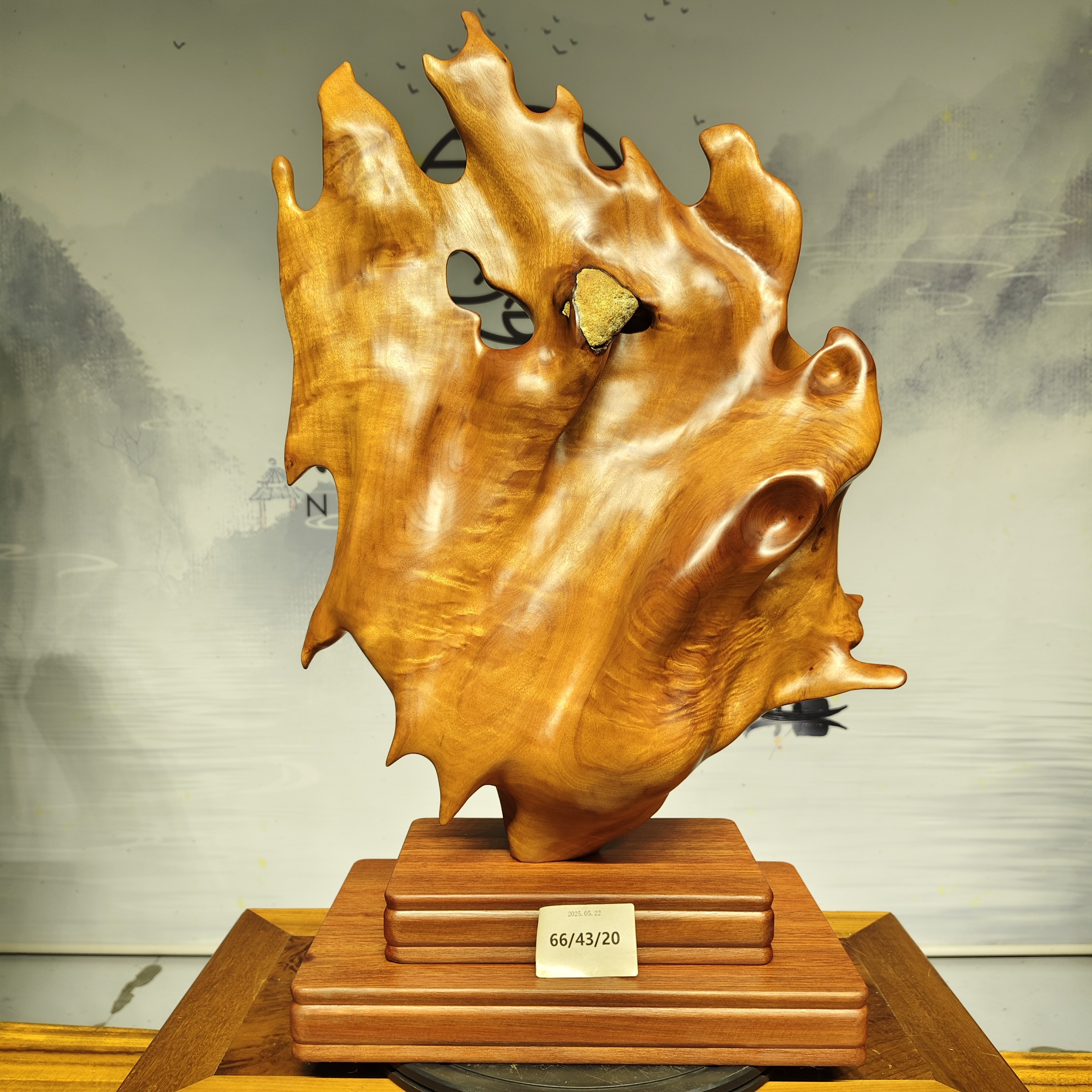 金丝楠小叶桢楠自然随型艺术摆件