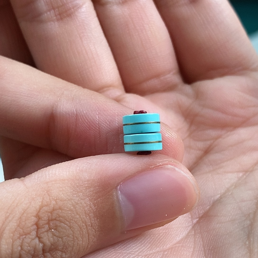 绿松石珠宝奇石足金镶嵌