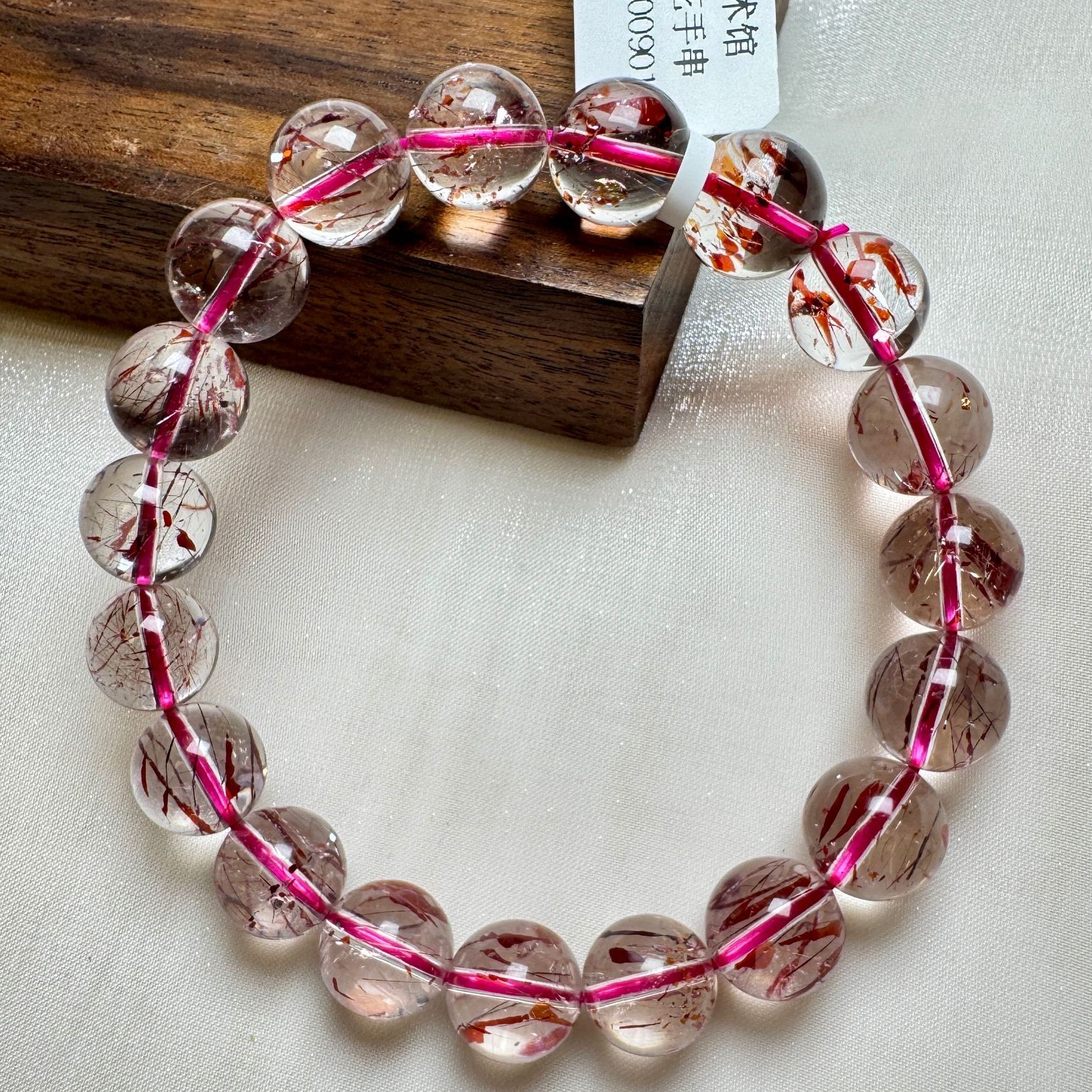 金草莓彼岸花手串10mm+