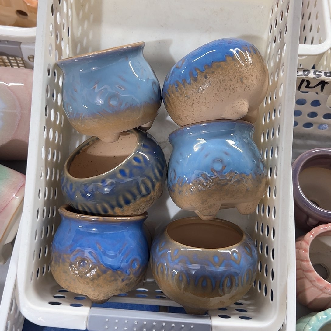 陶瓷多肉小花盆@@2075