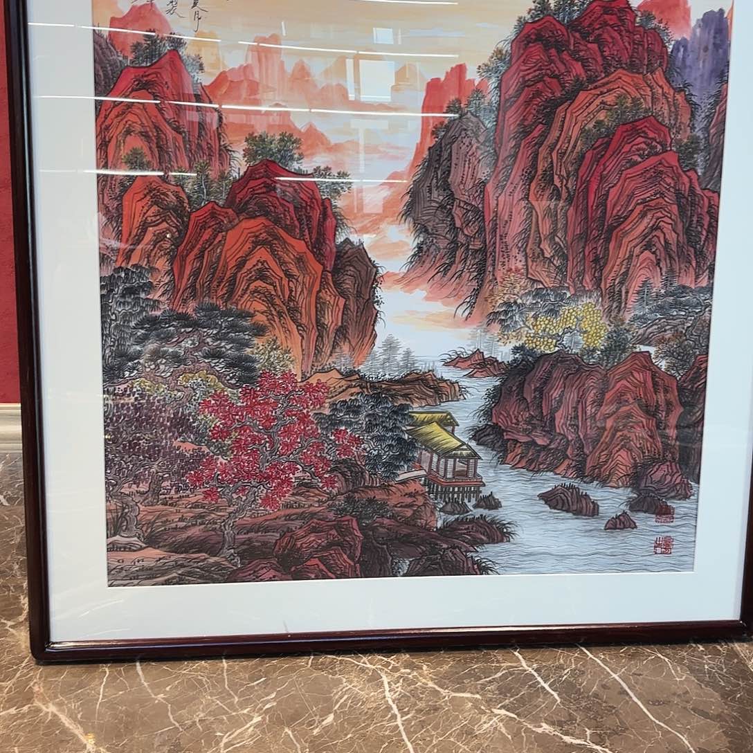 吉***爷横款精品书画作品欣赏作品