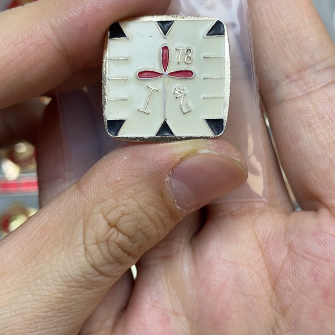 我***说铝红色收藏精品小章