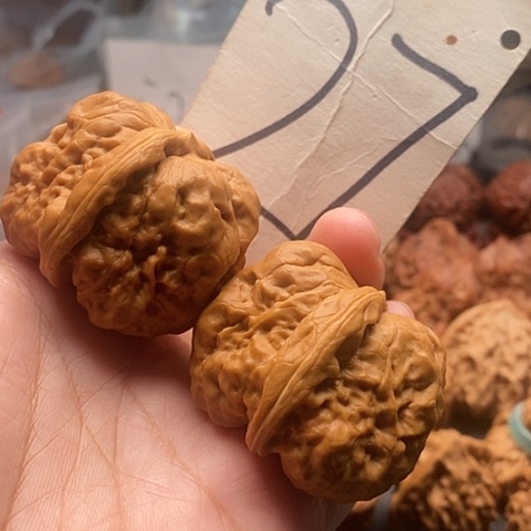 桃核吊坠40蛤蟆头核桃