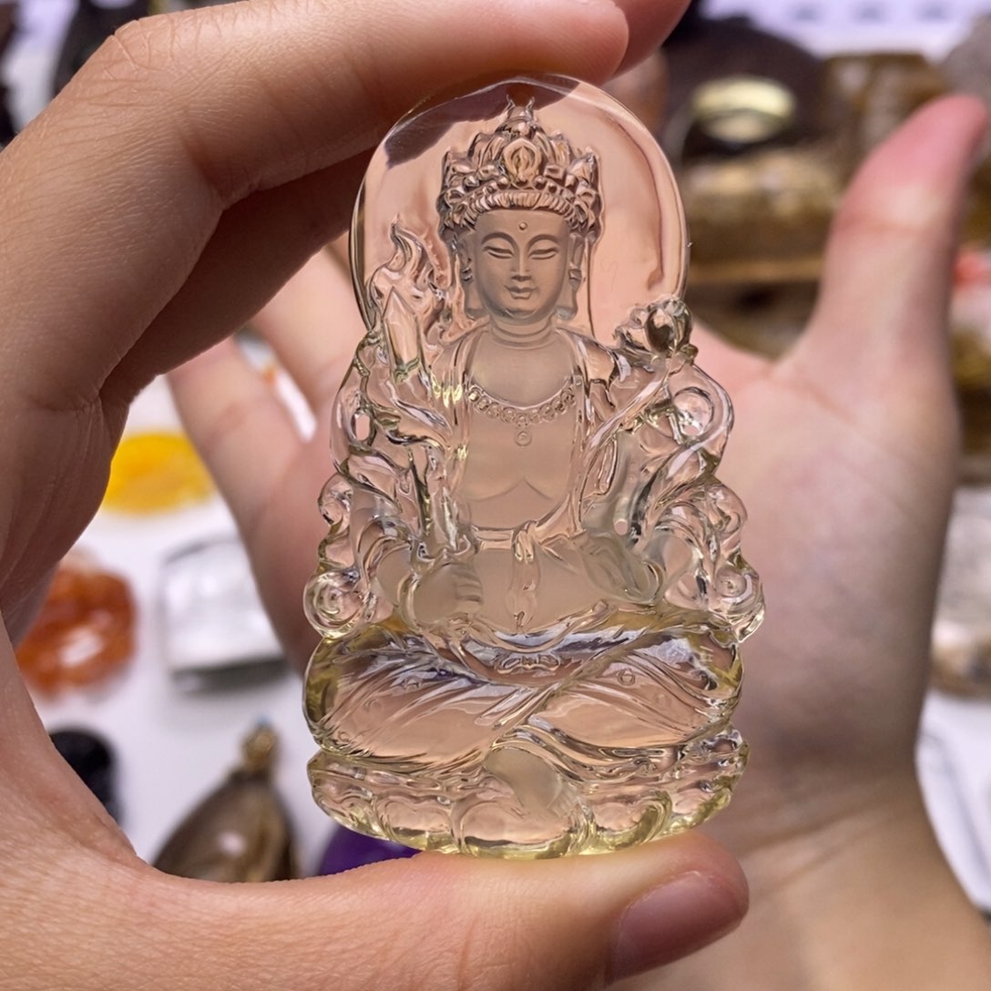 未镶嵌颈饰水晶东**绘定制