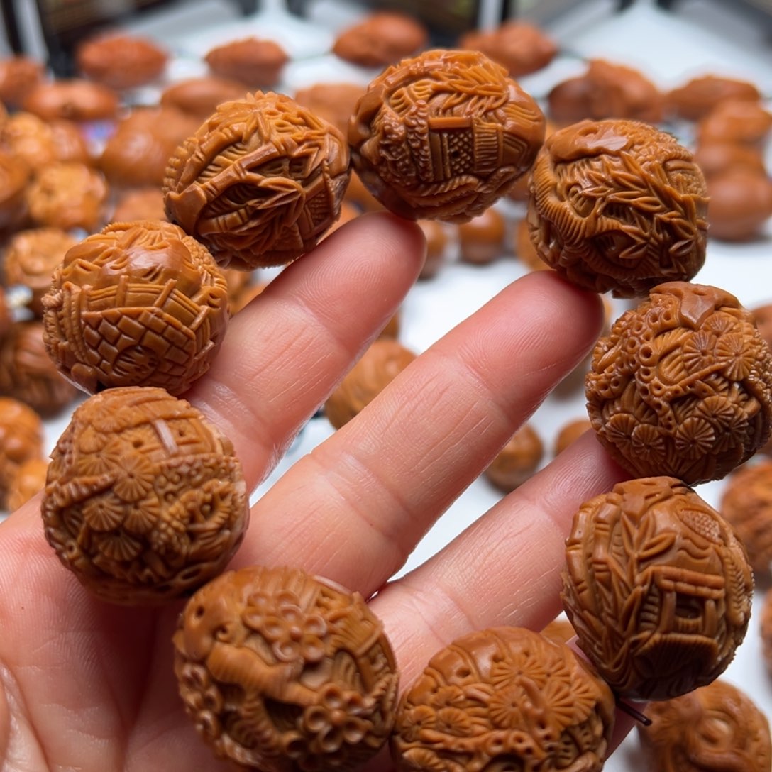 手串/手链橄榄核风景手串