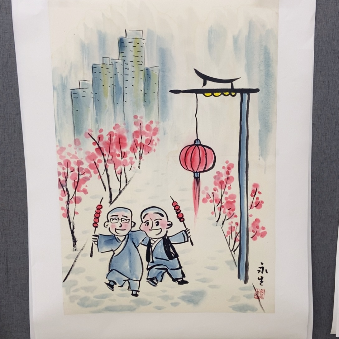 国画手写手绘作品17