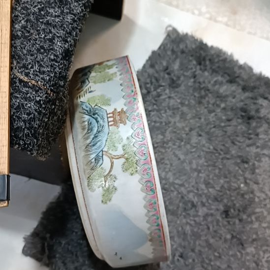 水***月景德镇粉彩瓷盆景德镇粉彩瓷盆