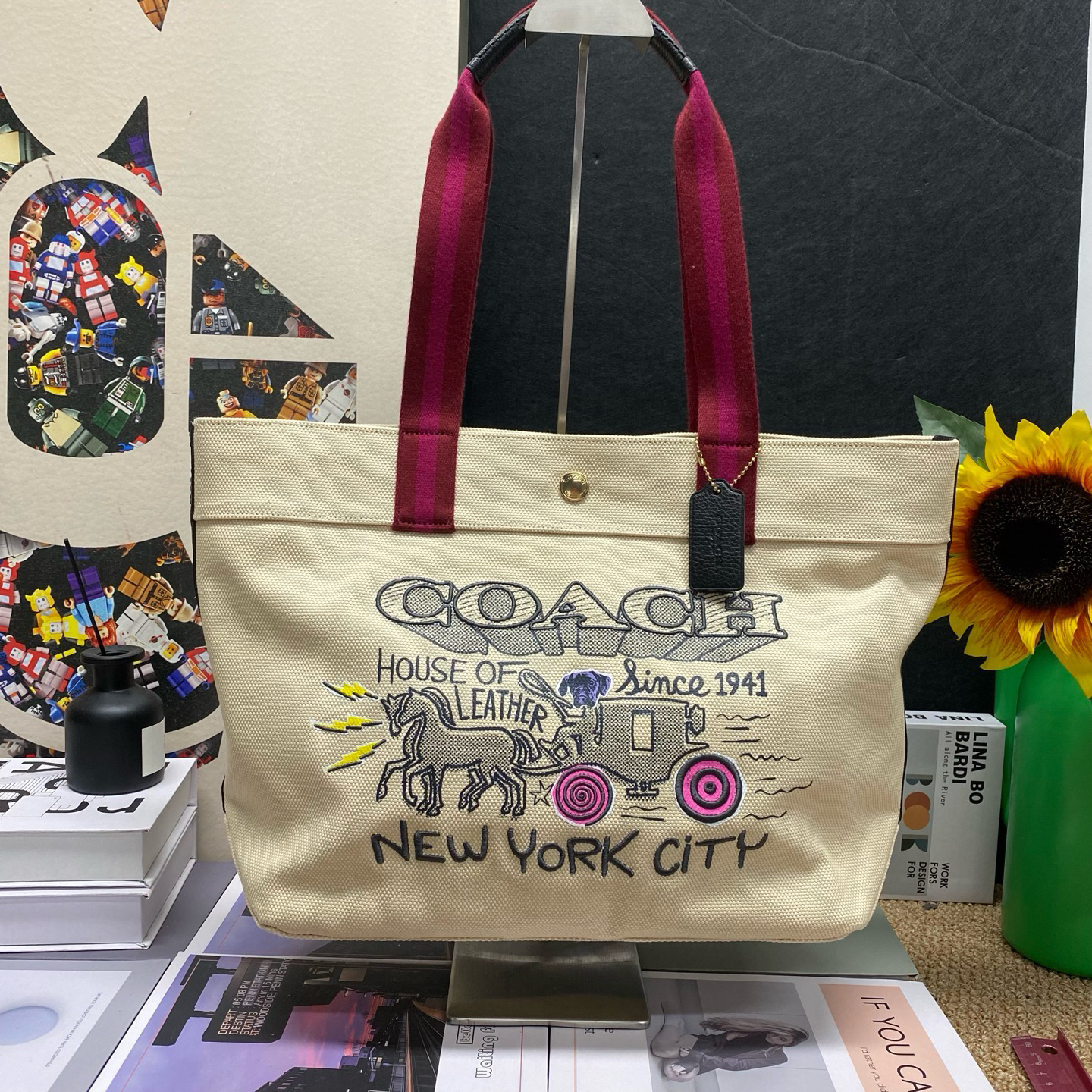 95新 COACH/蔻驰 22672单肩包33*27