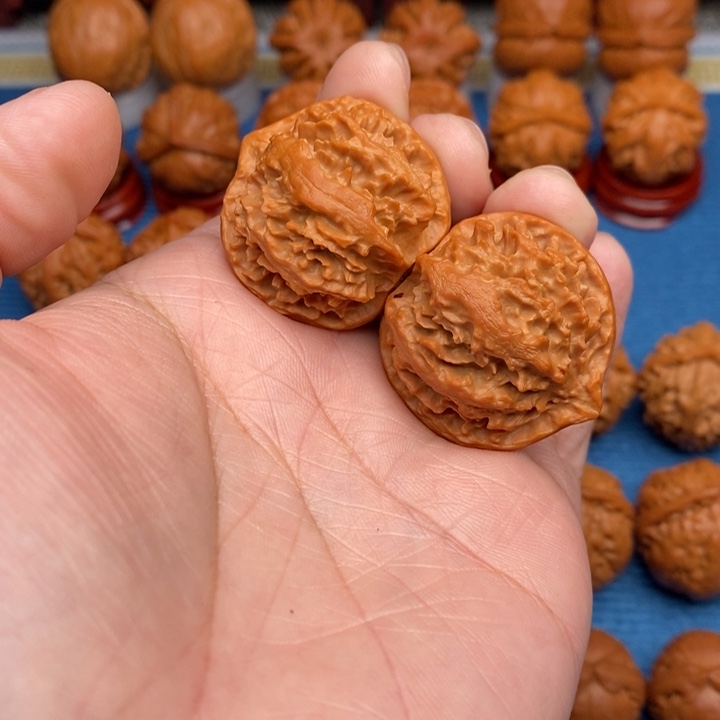 文玩核桃把件花王