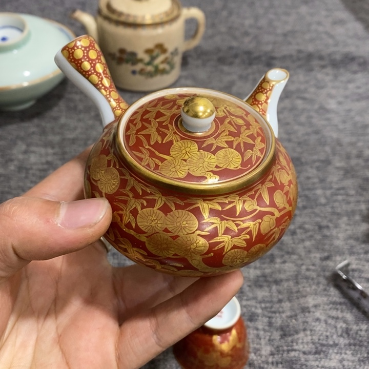 紫砂茶杯非常漂亮好看的花瓶