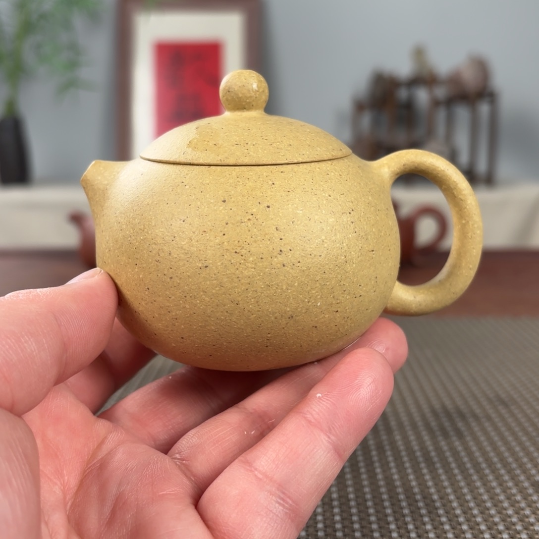 紫砂茶壶黄龙山原矿紫砂壶