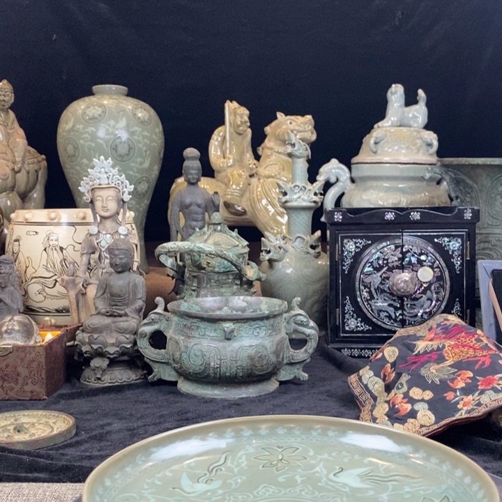 摆件我们都是好朋友