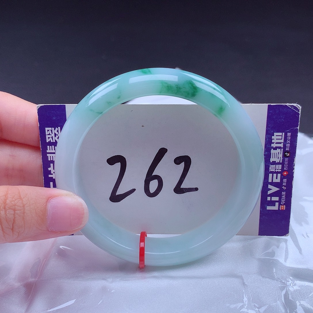 陈***雪翡翠手镯未镶嵌001956 手镯