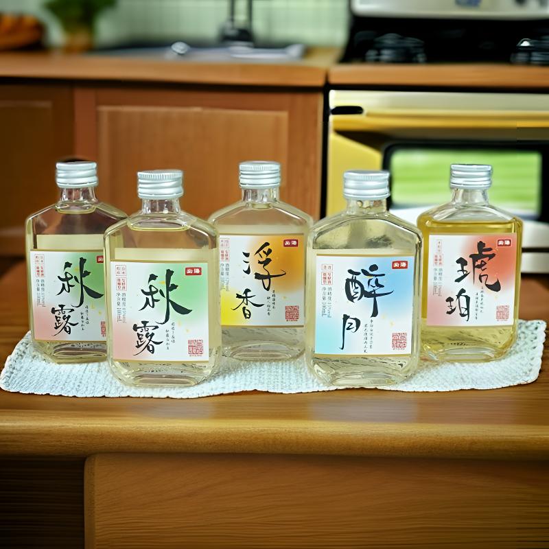 出海5瓶纯粮桂花米酒微醺糯米口感顺滑甜润醇厚调酒好搭档盲盒发