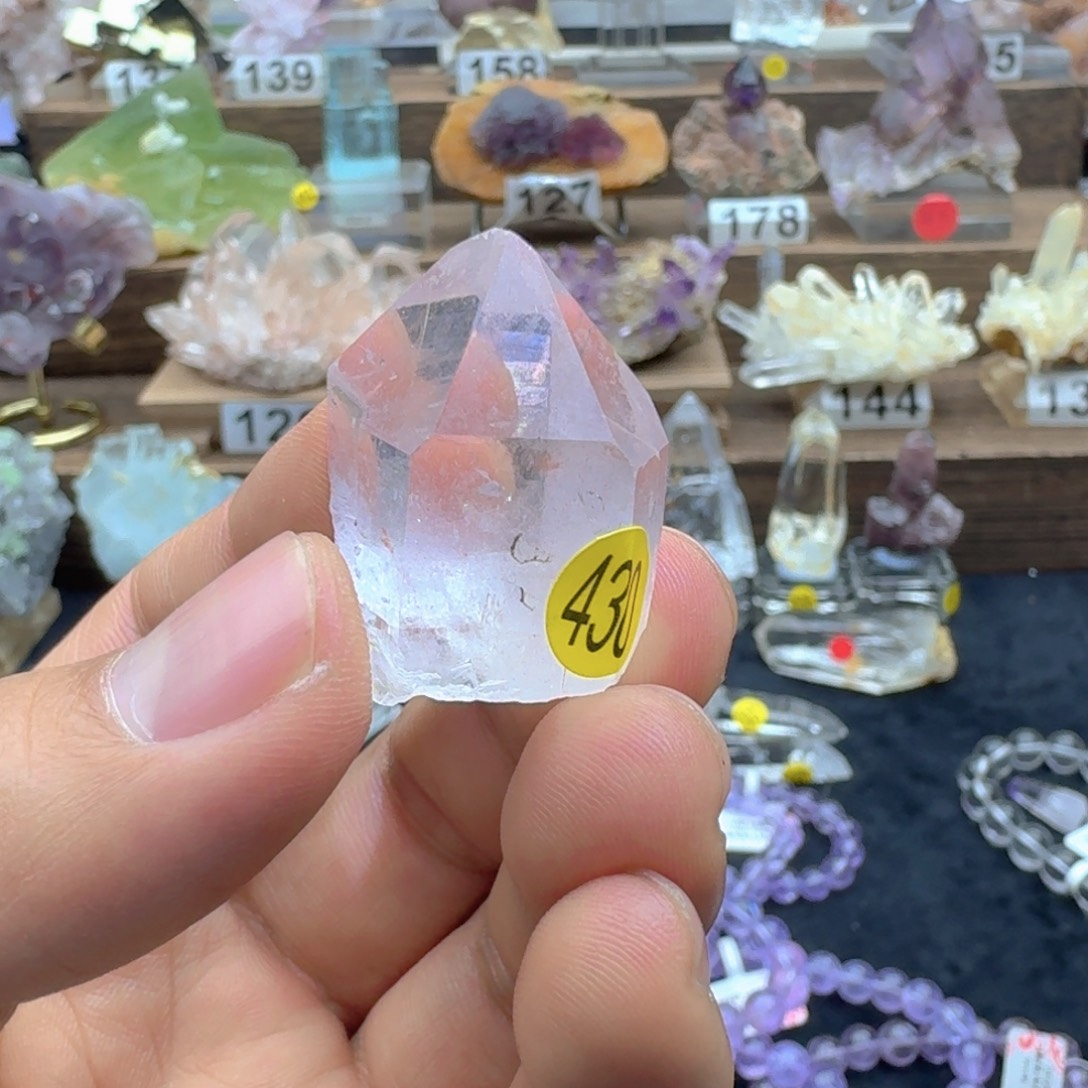 未镶嵌水晶珠宝半成品