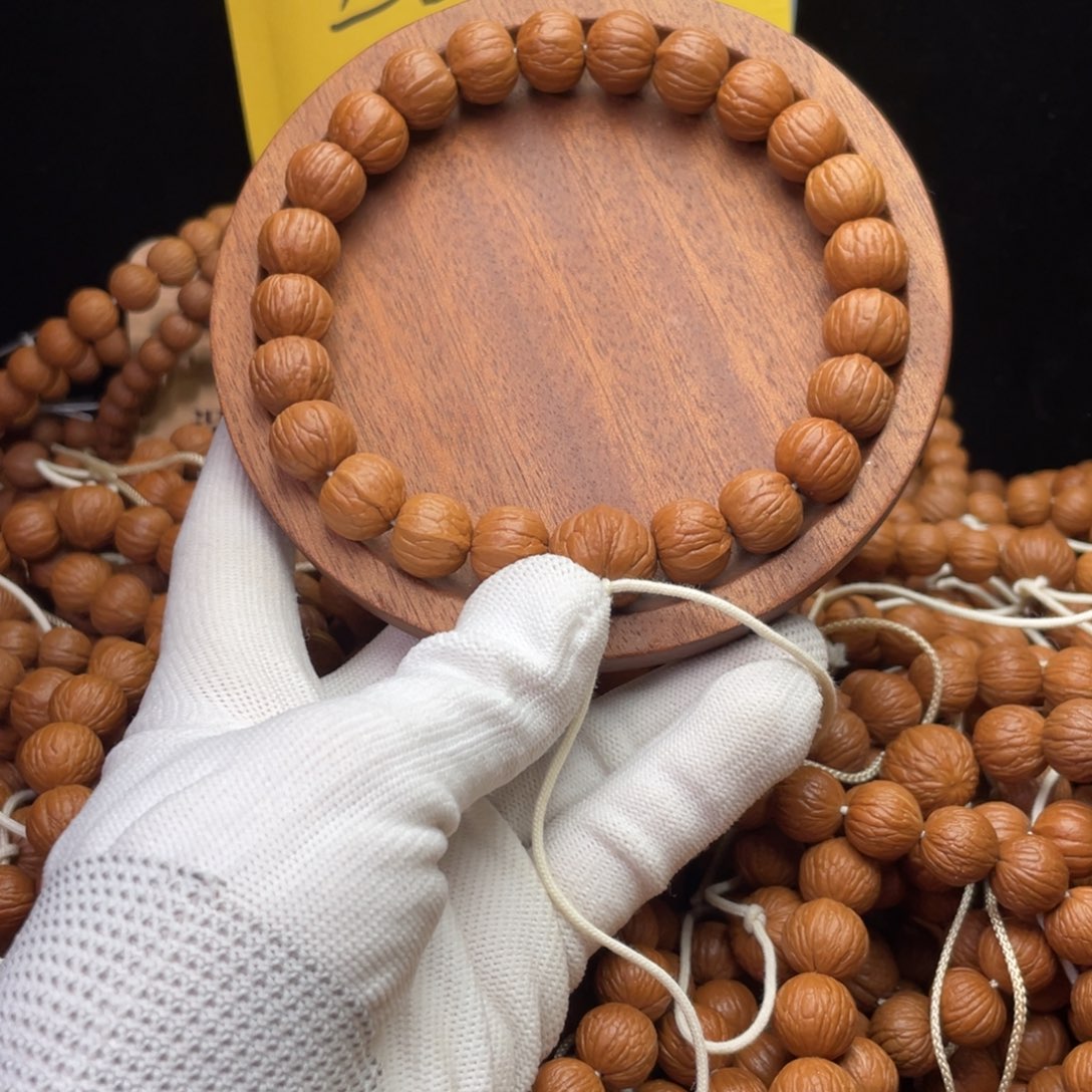 猴头核桃手串南瓜手持13同