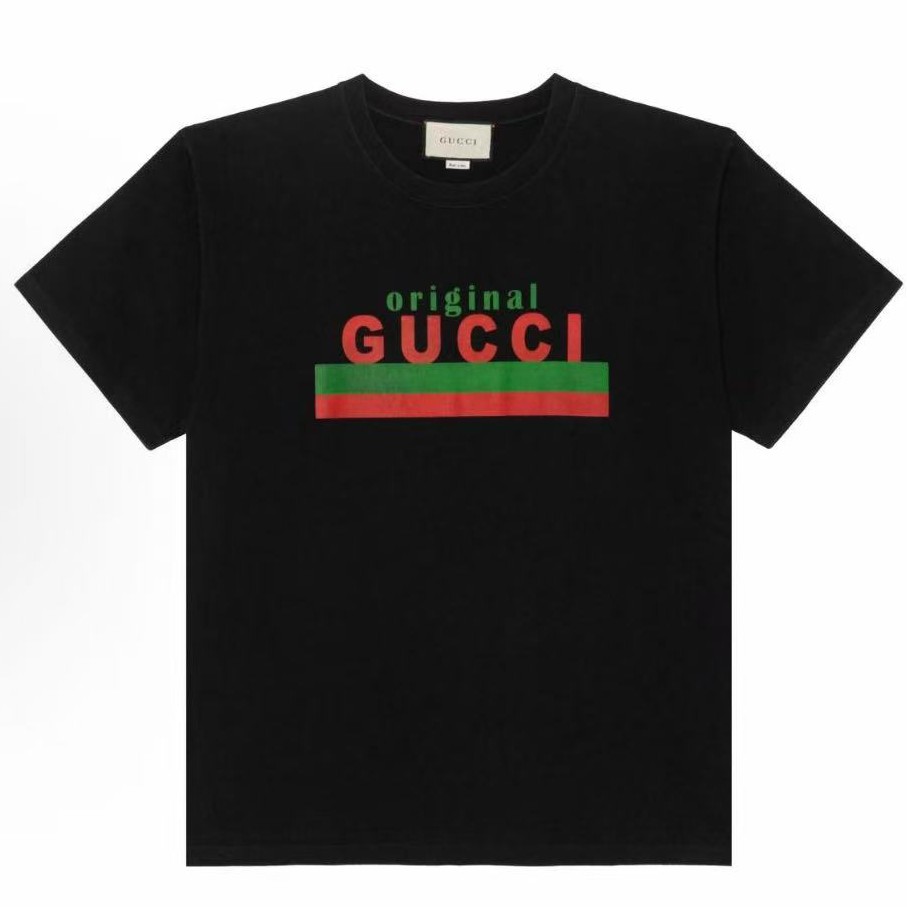 99新 GUCCI/古驰 经典款黑色短袖 s码  BB10158